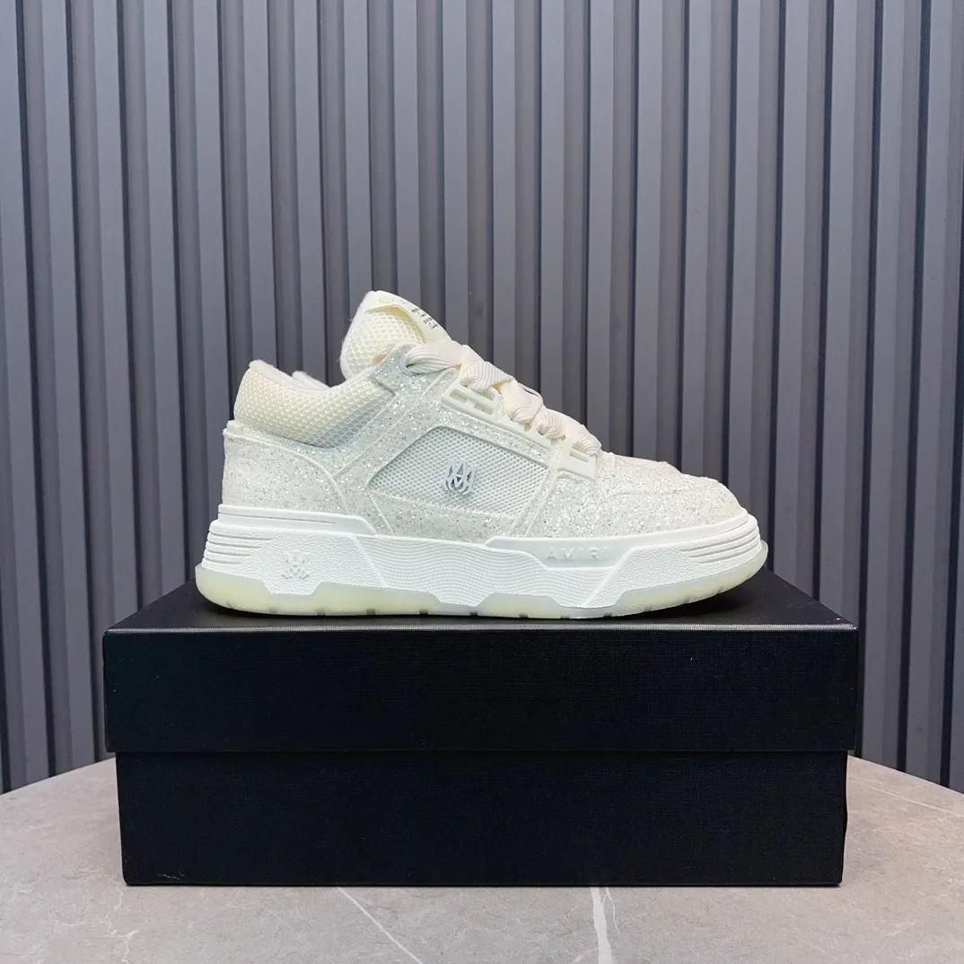 Men's shoes 💰660💰 AMIRI AMIRI trendy brand hot sale 🔥 Available all year round, couples 💑 Official website synchronization Imported fabrics 1⃣️ vs 1⃣️ replica, original factory special original sole, 35-45 (45. non-refundable)
